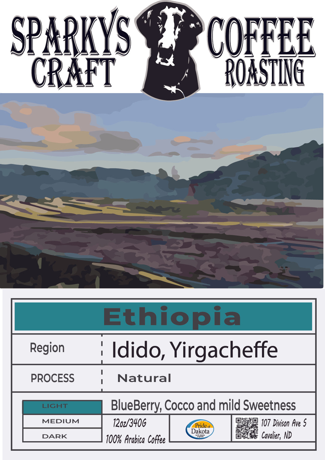 Ethiopia Natural Yirgacheffe