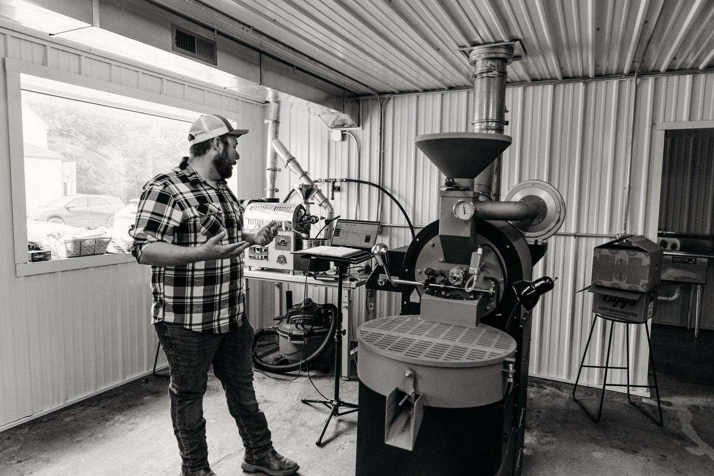 Coffee of the Month Club Annual Subscription pick up at Roastery.