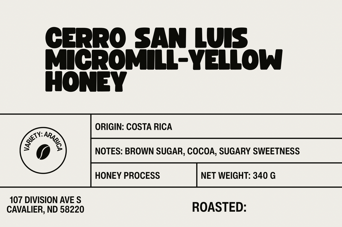 Cerro San Luis Micromill-Yellow Honey
