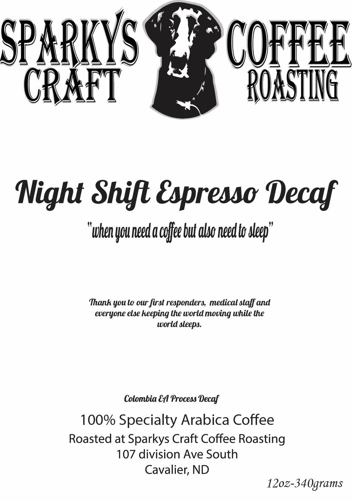 Night Shift Espresso Decaf